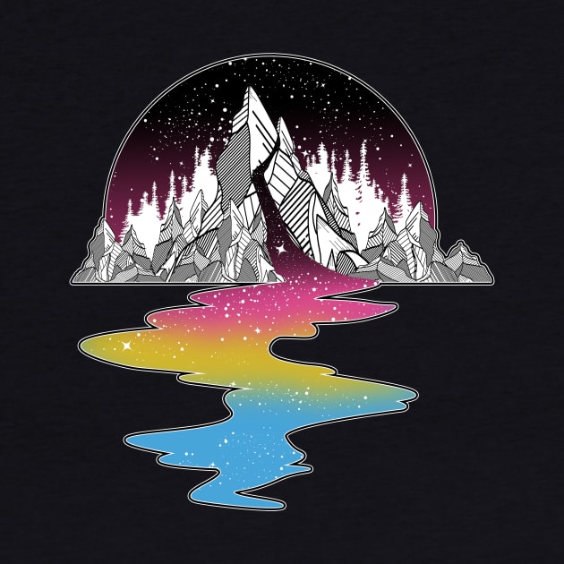 Pansexual Mountain River by Psitta